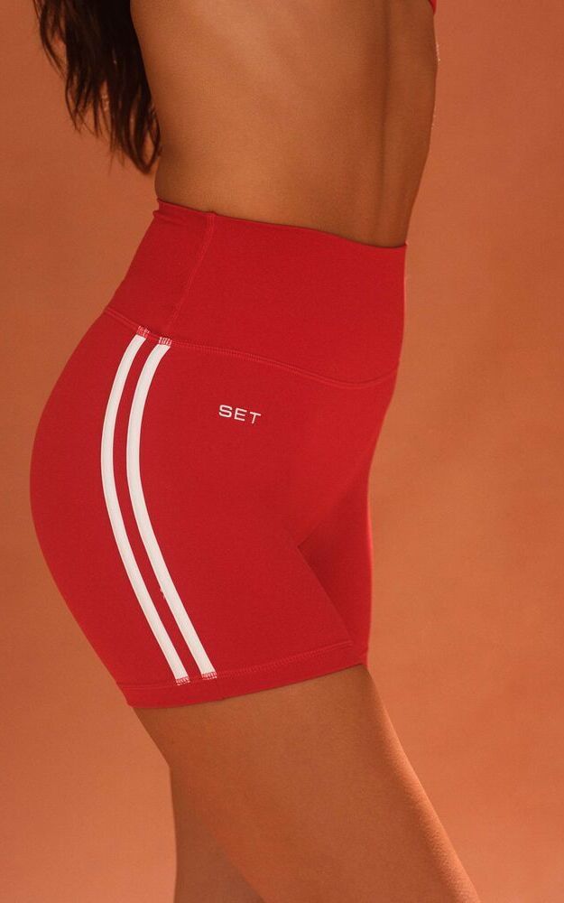 Sportbody Sporty Duo Stripe Shorts - Roma