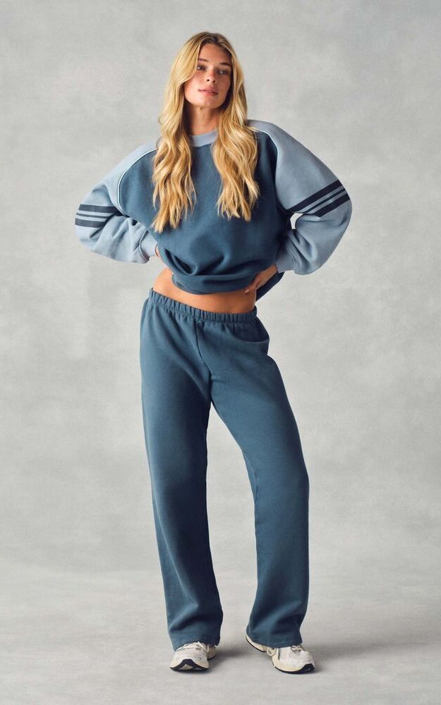 Midweight Sweats Staple Straight Leg Sweatpants - Hammock