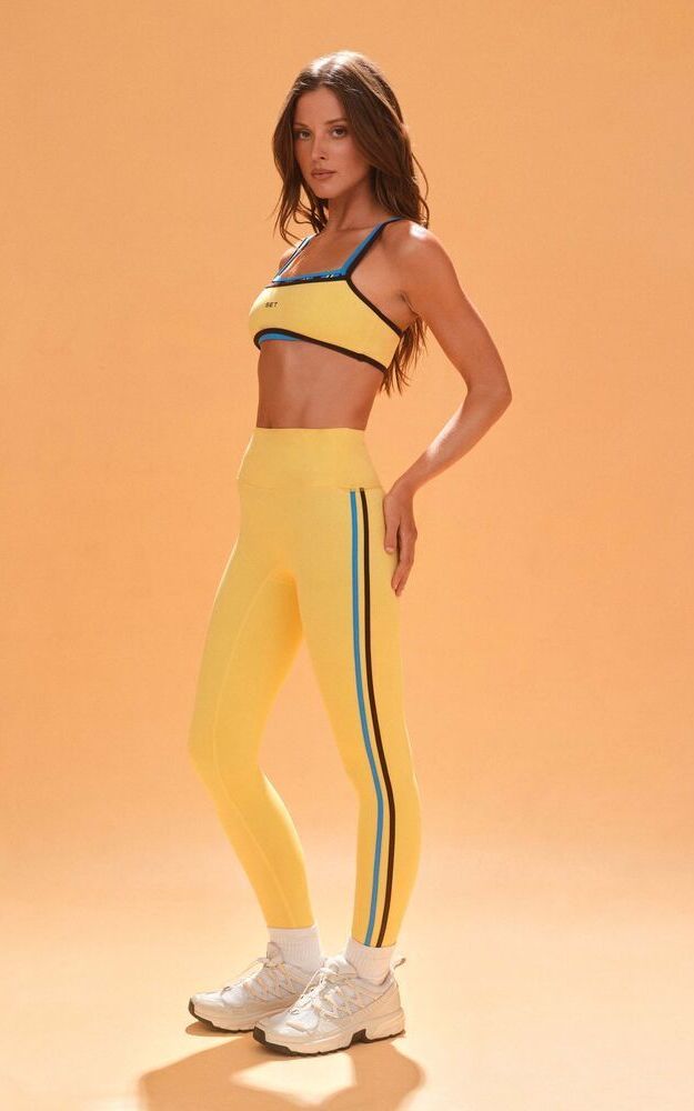 Sportbody Sporty Duo Stripe Leggings - Lisbon
