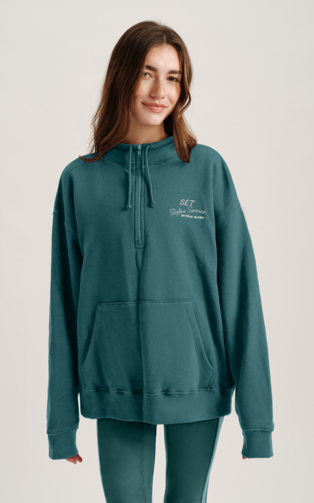 Midweight Sweats Staple Vintage Quarter Zip - Sync