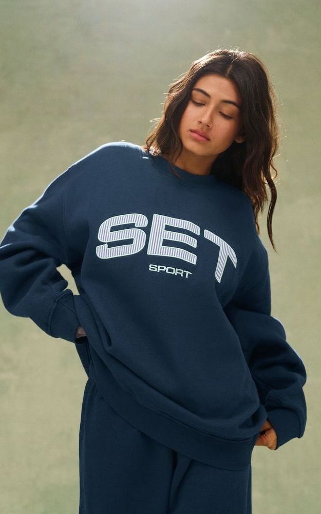 Midweight Sweats Staple Set Crewneck - Spearmint