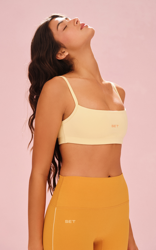 Formcloud Cloud 90's Bra - Orange Soda (Yellow)