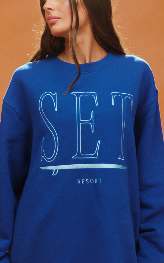 Midweight Sweats Staple Set Resort Crewneck - Maui - Image 4