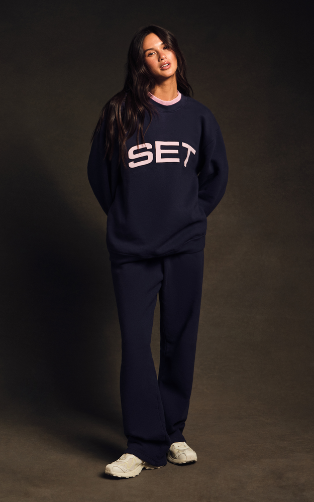 Midweight Sweats Staple Straight Leg Sweatpants - Confetti