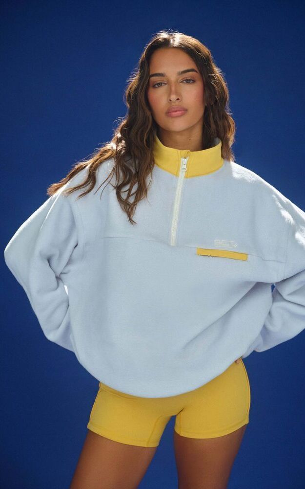 Microfleece/Nylon Duet Vintage Pullover - Sundown