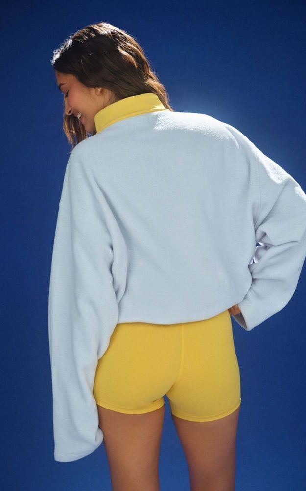Microfleece/Nylon Duet Vintage Pullover - Sundown - Image 3