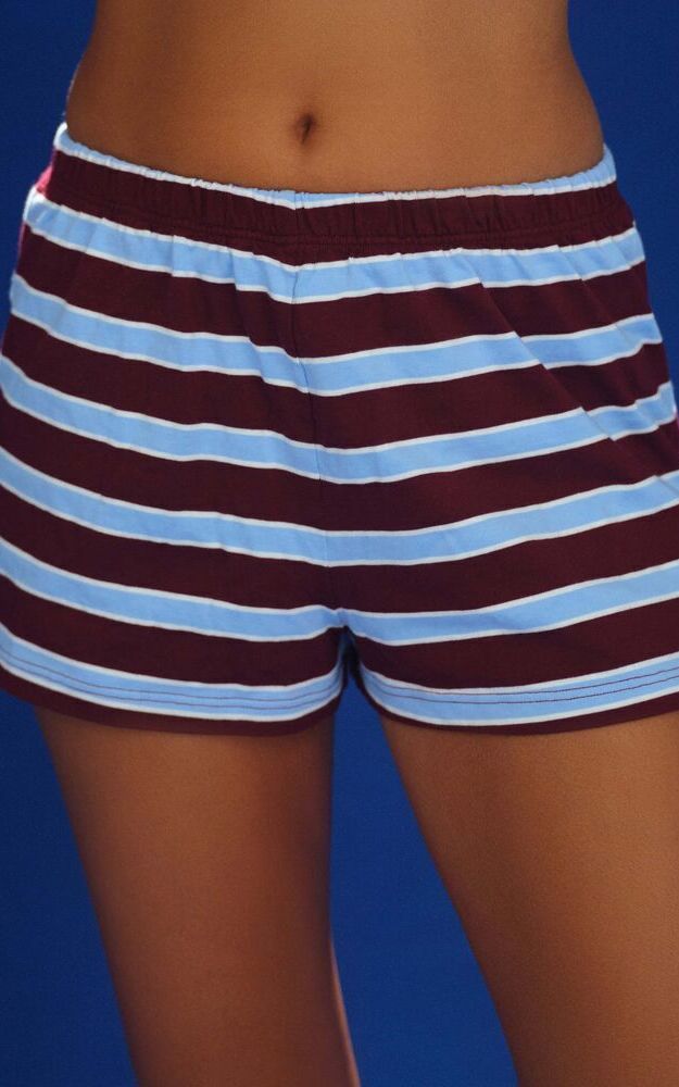 Heavy Cotton Easy Stripe Shorts - Coaster