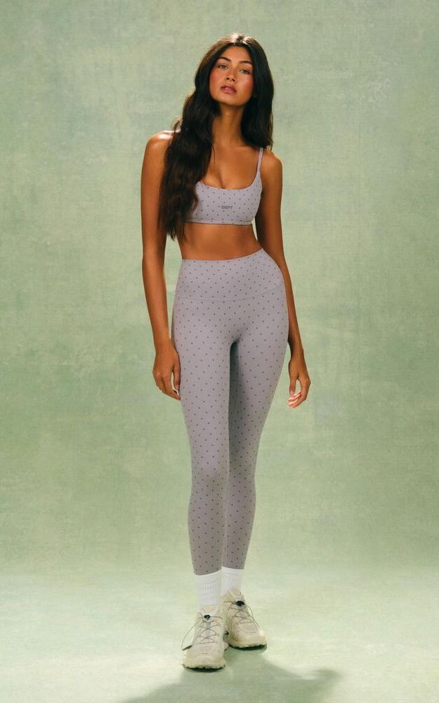 Aeraline Breathe Polka Dot High-Rise Leggings - Dot