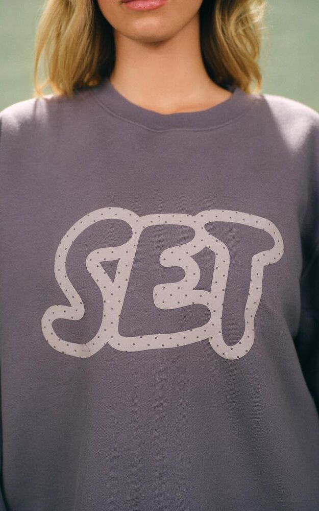 Midweight Sweats Staple Polka Dot Set Crewneck - Dot - Image 6