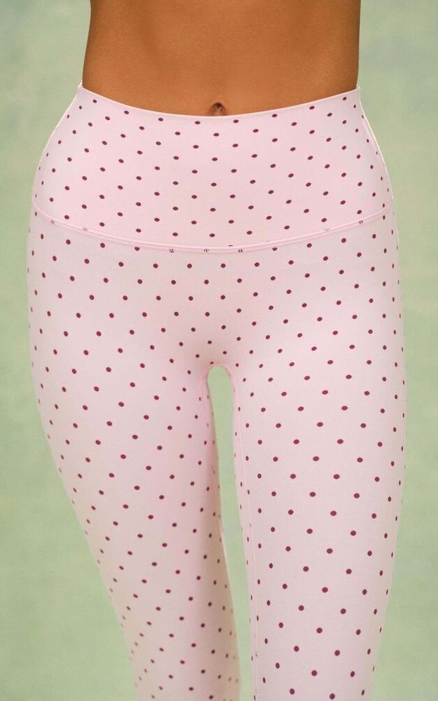 Aeraline Breathe Polka Dot High-Rise Leggings - Speckle - Image 4