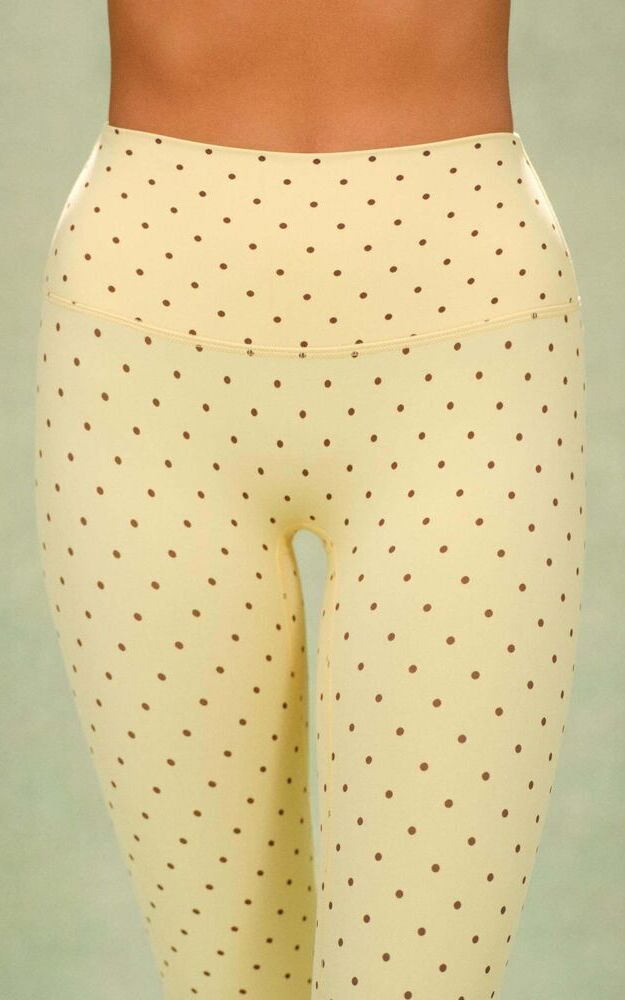 Aeraline Breathe Polka Dot High-Rise Leggings - Freckle - Image 4