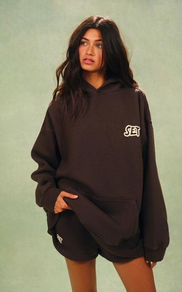 Midweight Sweats Staple Polka Dot Set Hoodie - Freckle