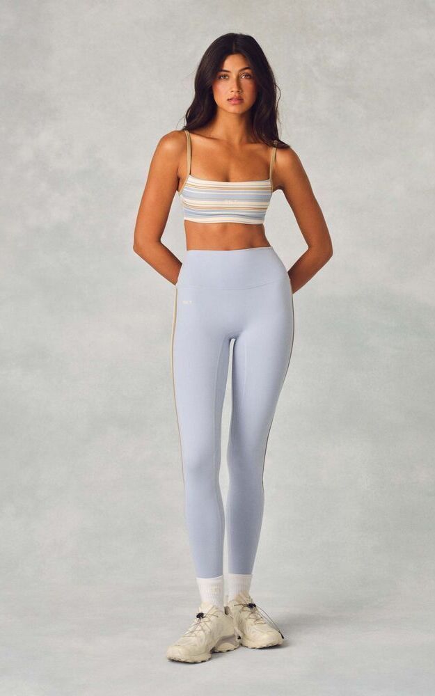 Formcloud Cloud Duo Stripe Leggings - Palmetto