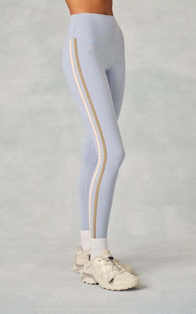 Formcloud Cloud Duo Stripe Leggings - Palmetto - Image 2