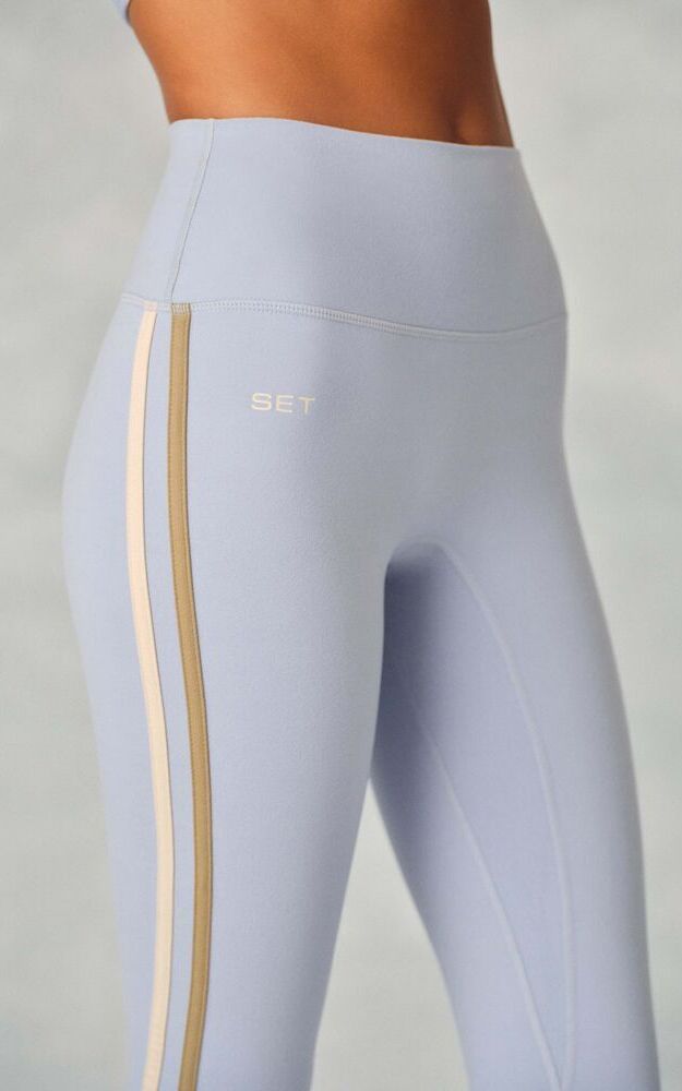 Formcloud Cloud Duo Stripe Leggings - Palmetto - Image 5