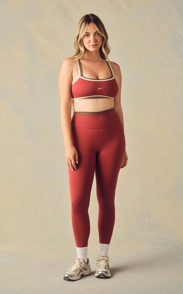 Sportbody Sporty Control Leggings - Sweet Tea - Image 3
