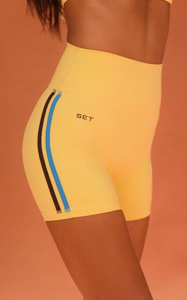 Sportbody Sporty Duo Stripe Shorts - Lisbon
