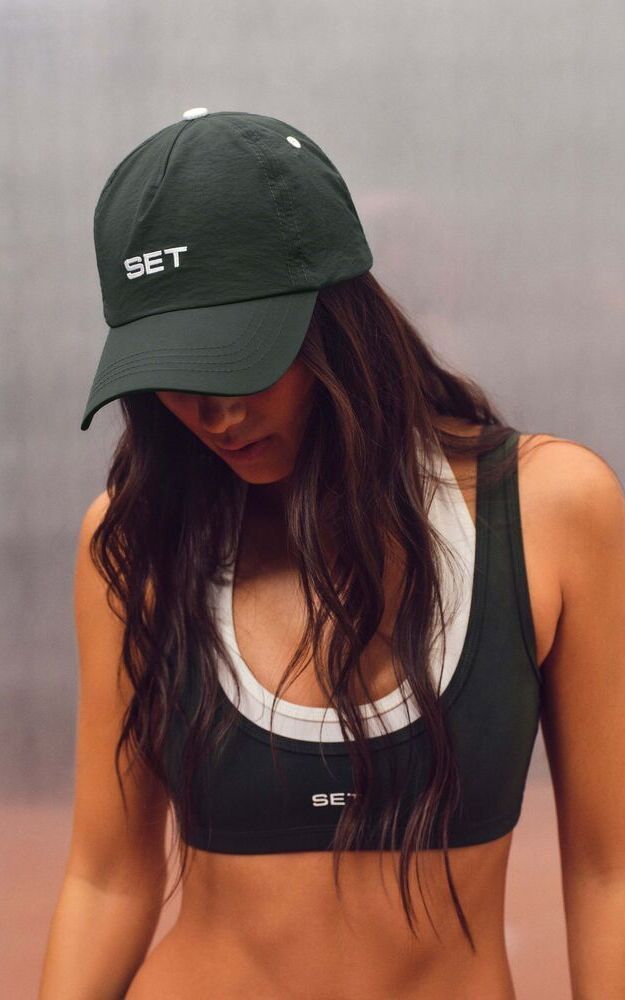 Set Nylon Rope Stitch Hat - Courtside - Image 2