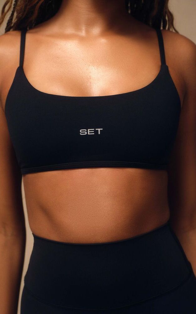 Aeraline Breathe Base Bra - Onyx