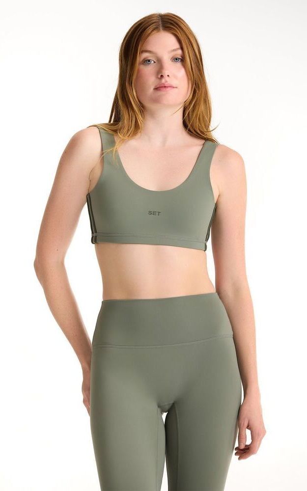 Sportbody Sporty Duo Lift Bra - Kelp