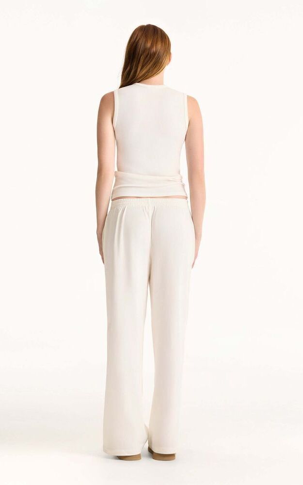 Ribbed Modal Body Muscle Tank - Blanc - Image 4