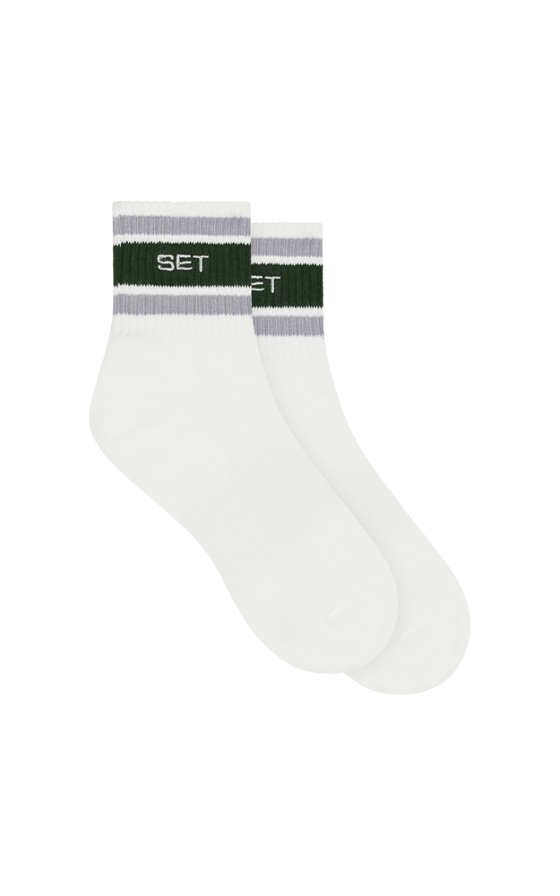 Set Stripe Shorty Socks - Caddie