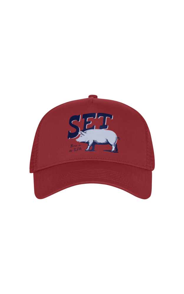Set State Fair Trucker Hat - Ribbon