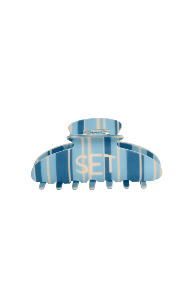 Set Stripe Claw Clip - Reef