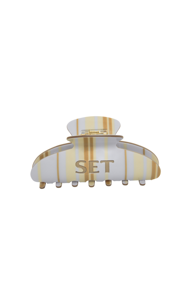 Set Stripe Claw Clip - Palmetto