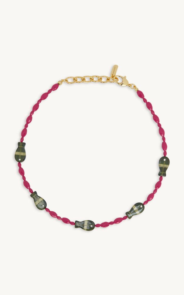 Set X Logan Tay Fish Bead Necklace - Hibiscus