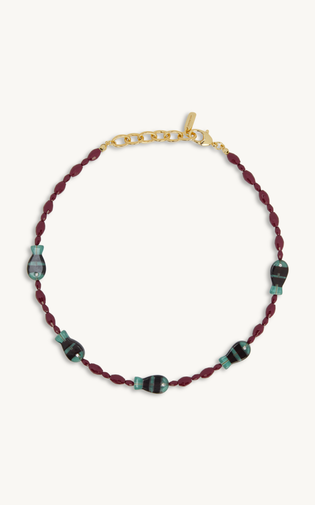 Set X Logan Tay Fish Bead Necklace - Vista
