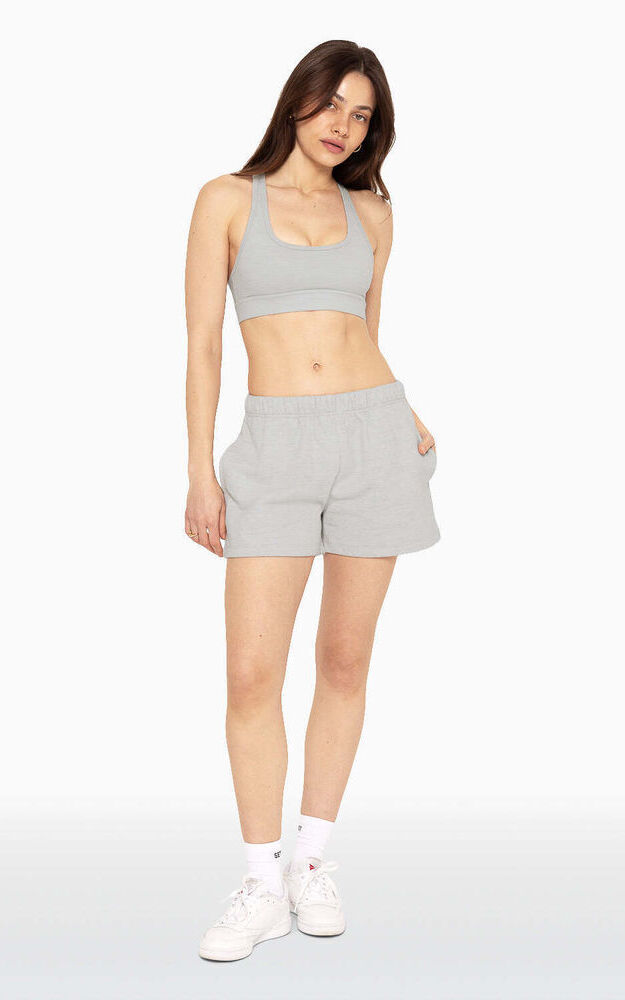 Heavyweight Sweats Sweat Shorts - Heather Grey - Image 2