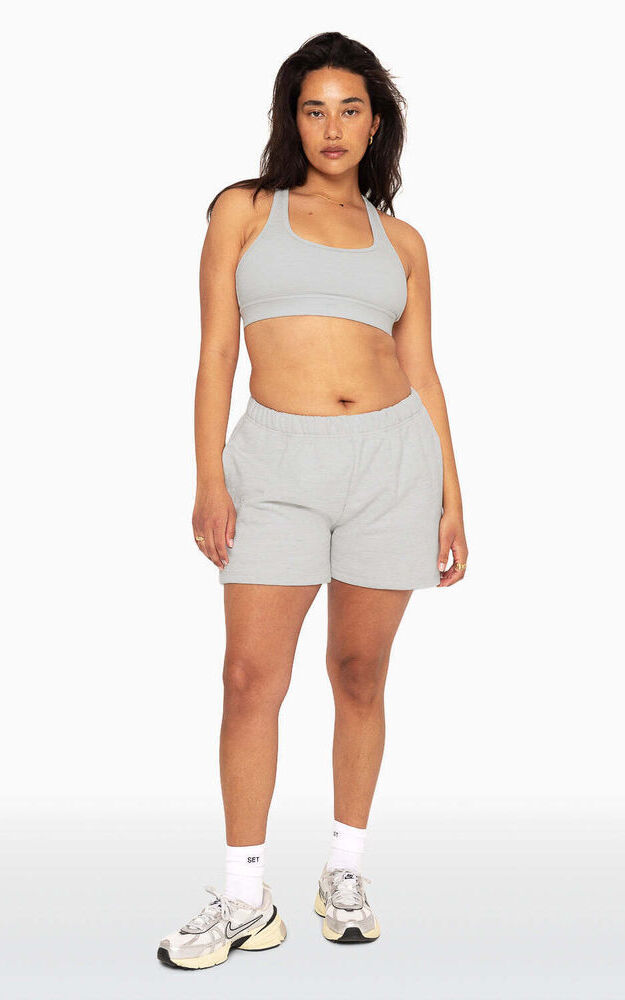 Heavyweight Sweats Sweat Shorts - Heather Grey - Image 5