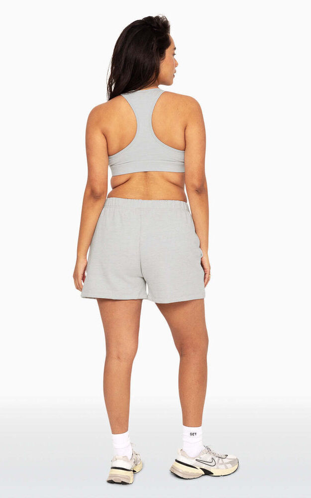 Heavyweight Sweats Sweat Shorts - Heather Grey - Image 6