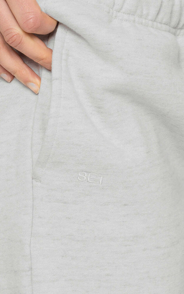 Heavyweight Sweats Sweat Shorts - Heather Grey - Image 4