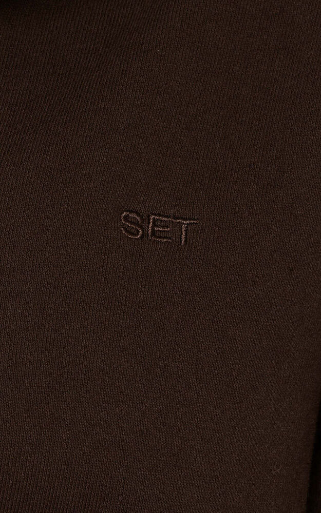 Heavyweight Sweats Zip Hoodie - Espresso - Image 3