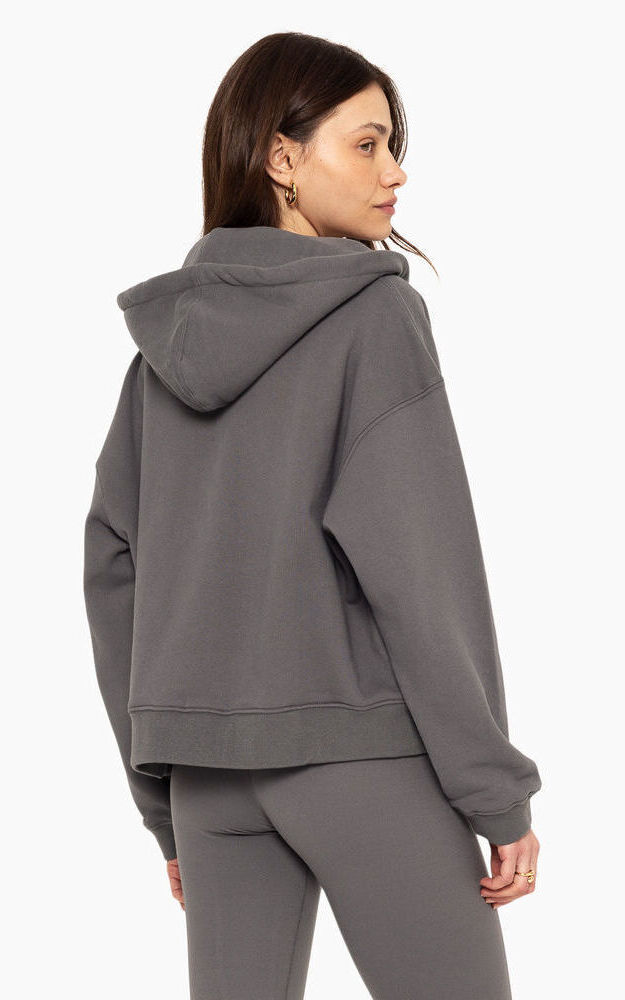 Heavyweight Sweats Zip Hoodie - Graphite - Image 2