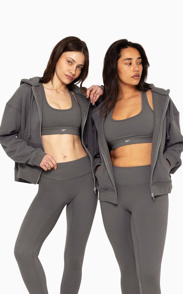 Heavyweight Sweats Zip Hoodie - Graphite - Image 6