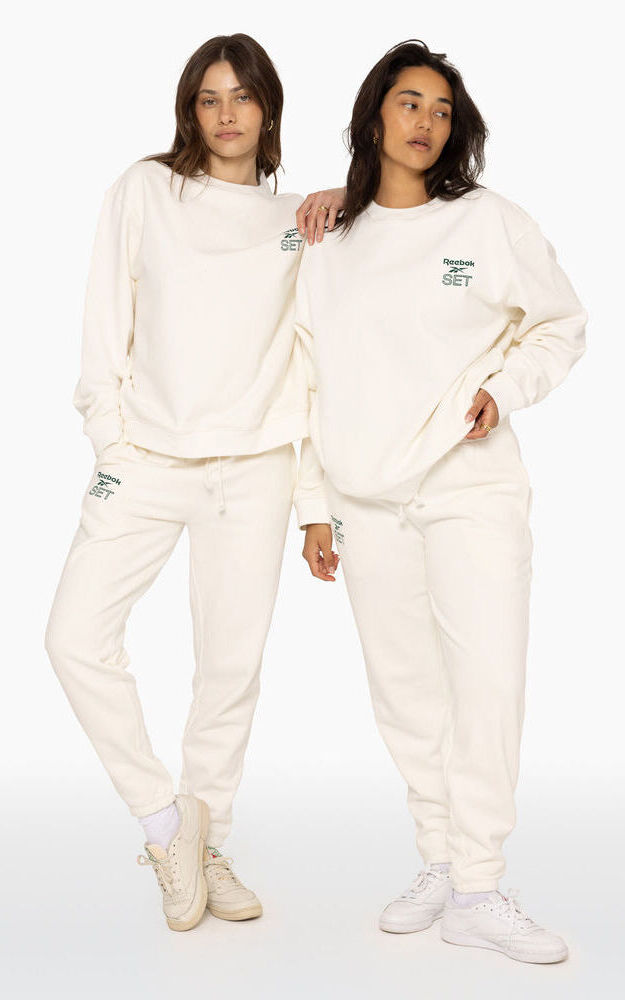 Heavyweight Sweats Reebok X Set Drawstring Sweatpants - Blanc - Image 4
